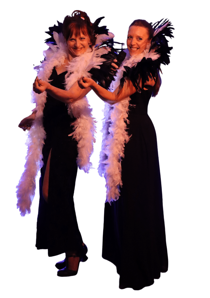 adline. et nataly plumes fatales anniversaire arlequin 2025