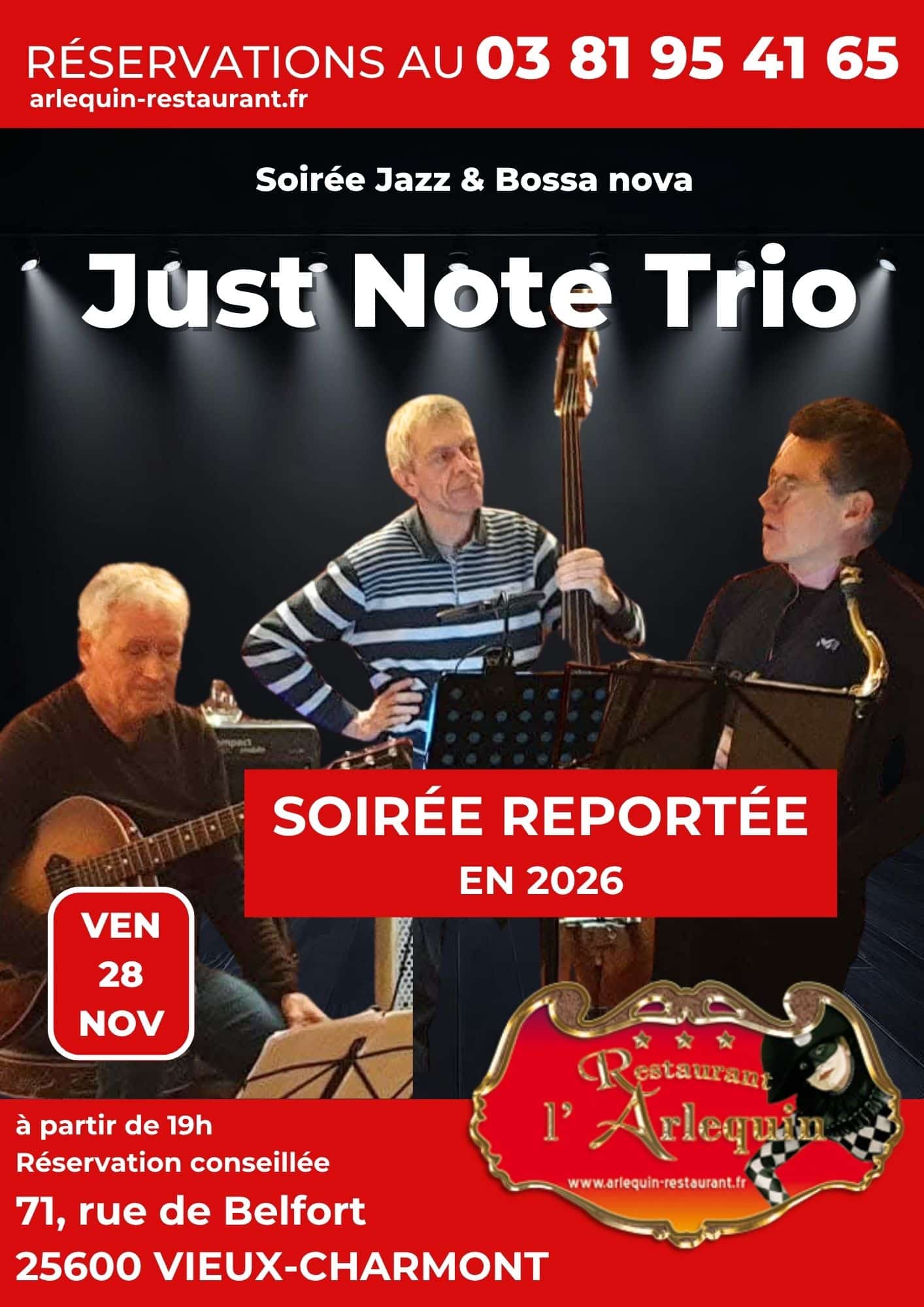 soiree-reportee-28-11-25-just-trio-affiche-arlequin
